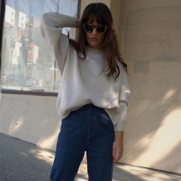 Micaela Greg high-waste, vintage-inspired jeans in light weight denim. Size Sml - Picture 1 of 11